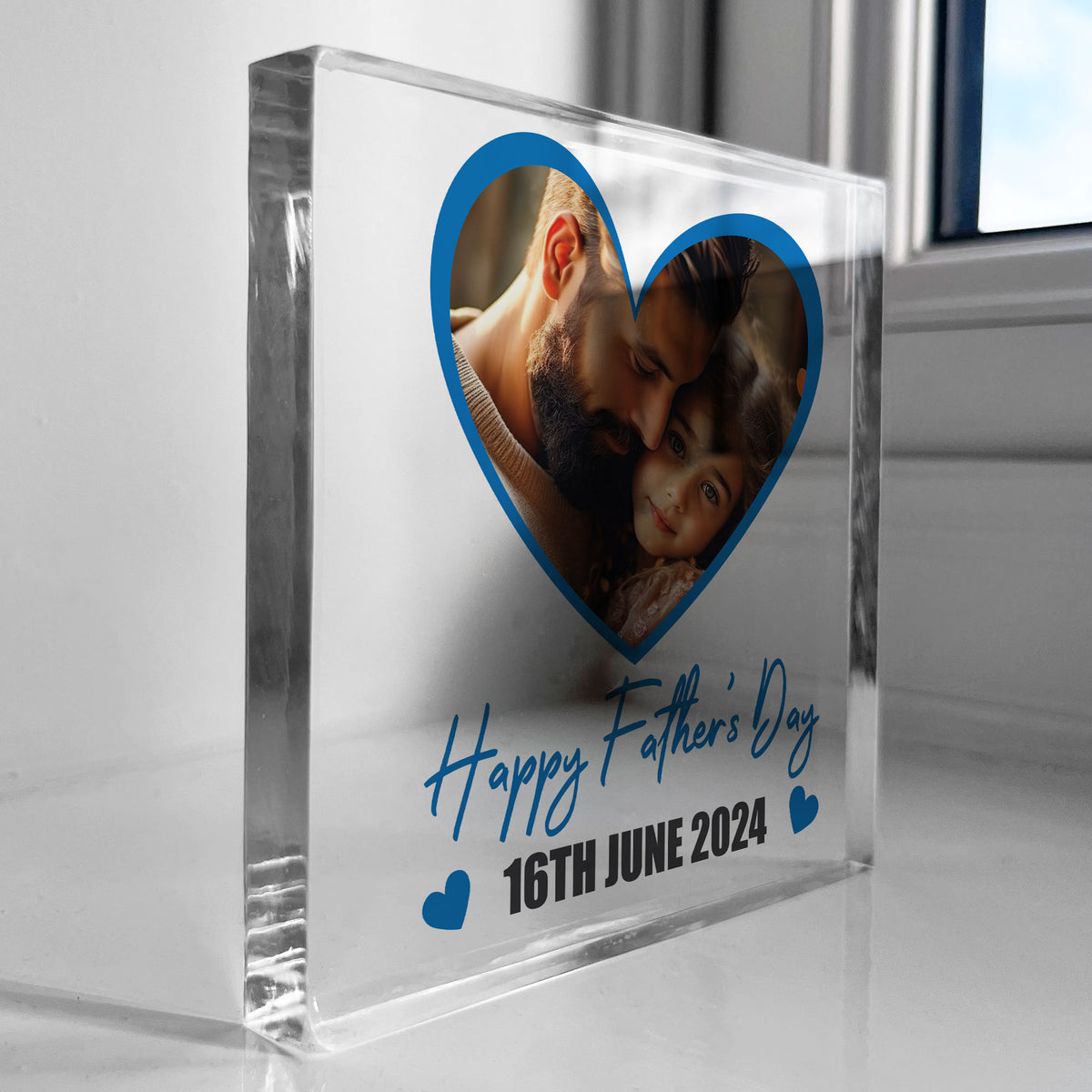 Personalised Dad Gift For Fathers Day Photo Plaque Fathers Day