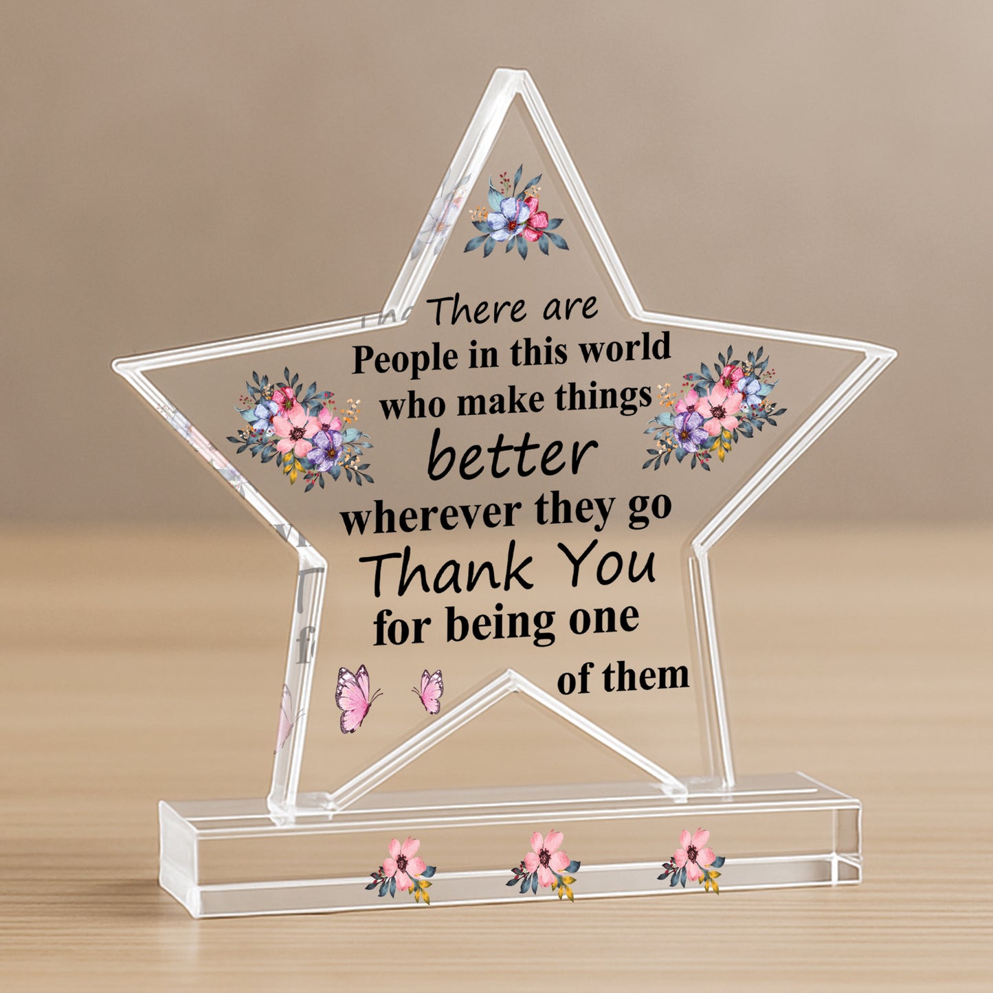 Thank You Gifts Make The World Better Plaque Appreciation Gift