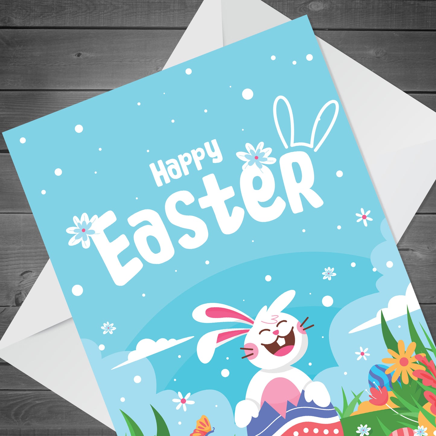 Happy Easter Card For Friends Family Easter Card For Kids