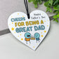 Cheers For Being A Great Dad Funny Fathers Day Gift