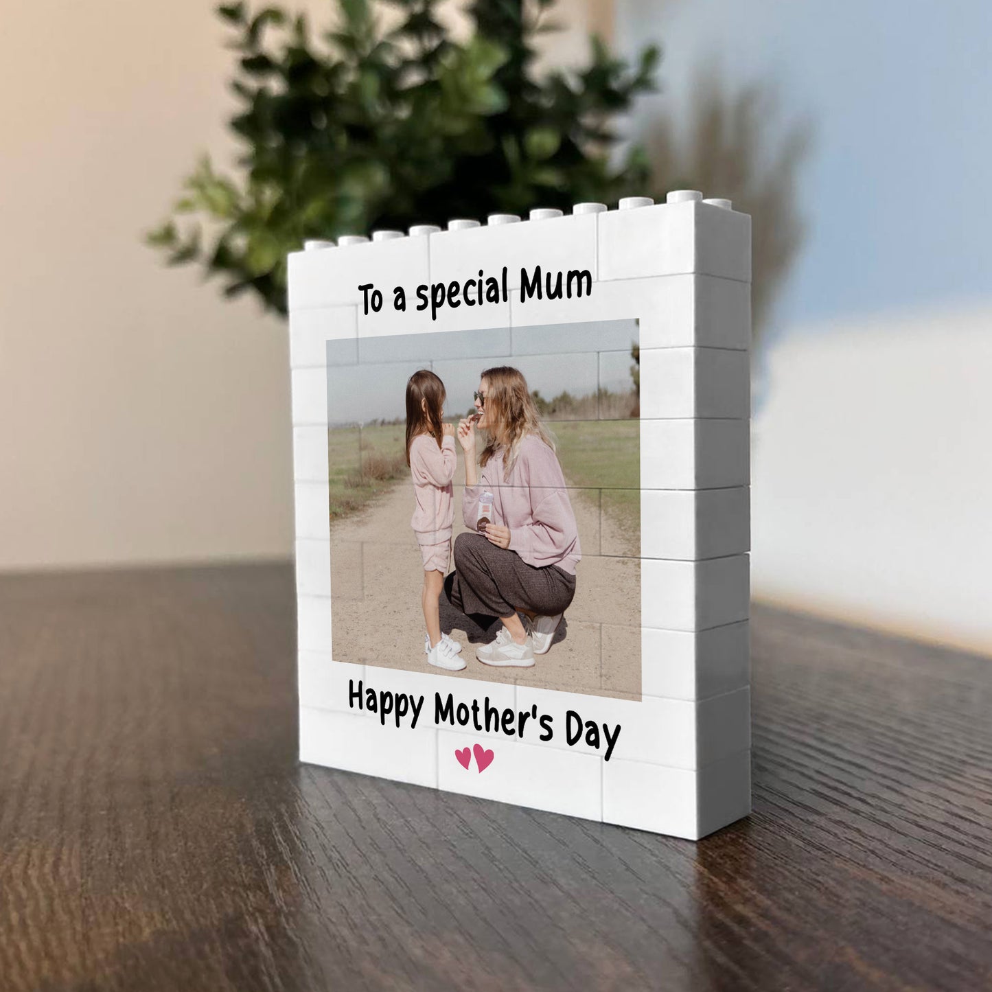 Mothers Day Personalised Photo Gifts For Mum Custom Blocks