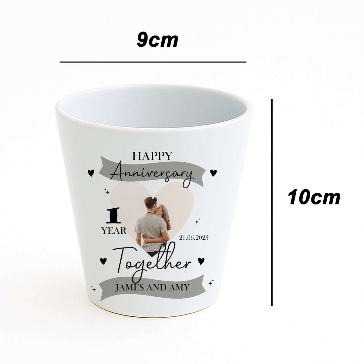 Personalised 1st Anniversary Gift Husband Wife Girlfriend