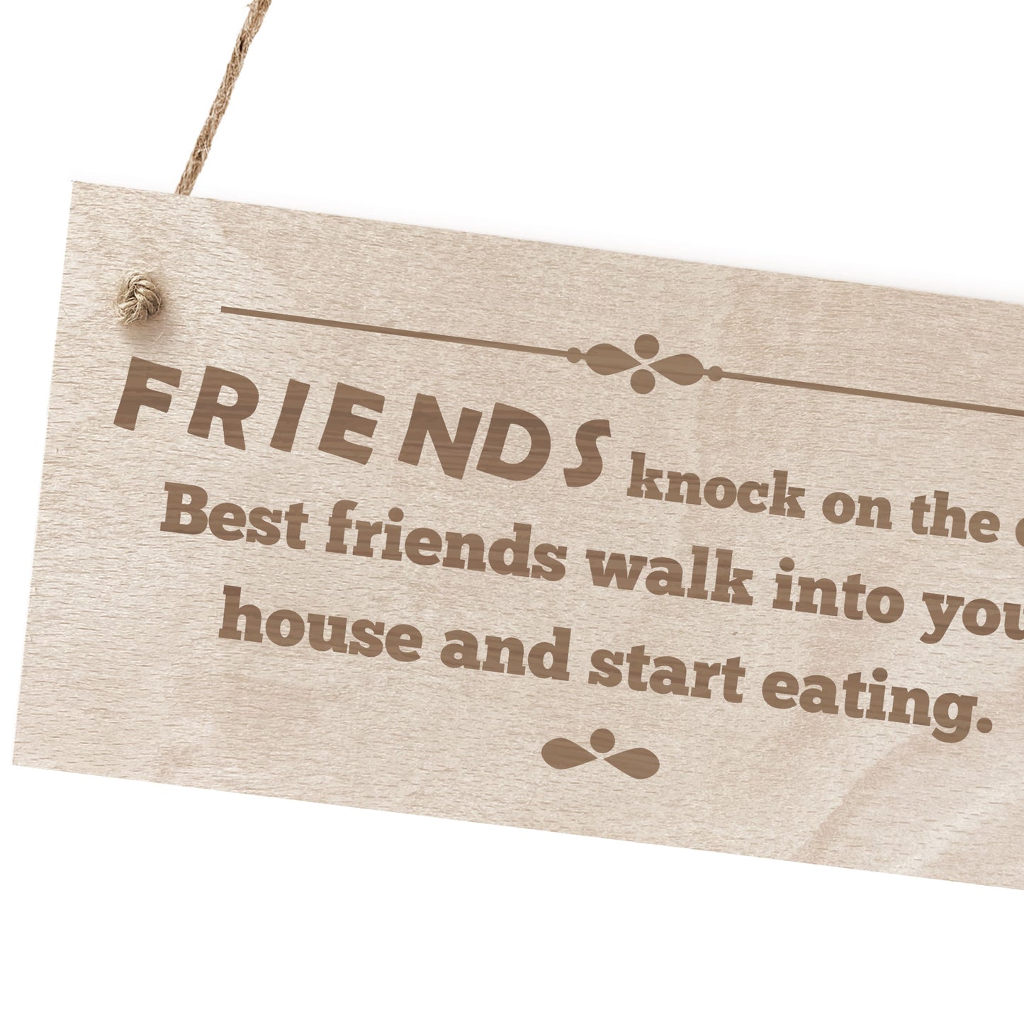 Funny BEST FRIEND PLAQUE Friendship Sign Gift For Him Her