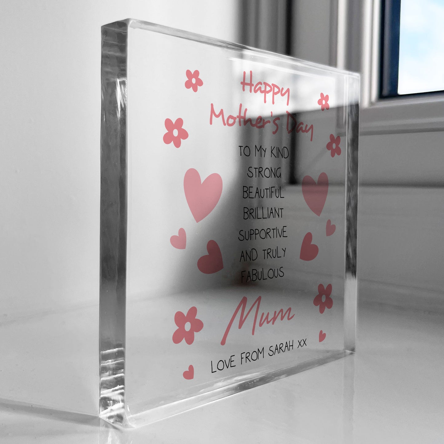 Mothers Day Gift For My Beautiful Fabulous Mum Personalised