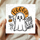 BOO Halloween Card For Friend Daughter Son Couple Card For Him