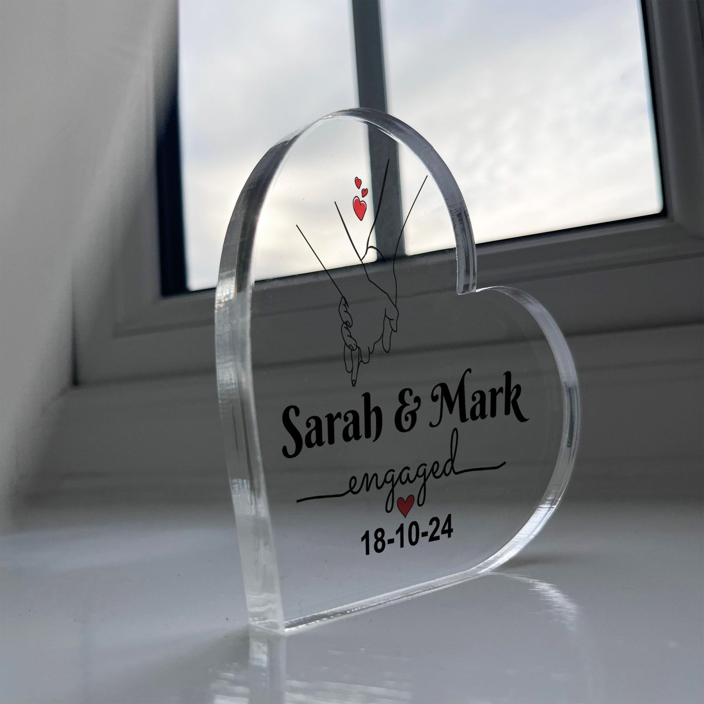 Personalised Engagement Gifts For Couples Congratulations Gift