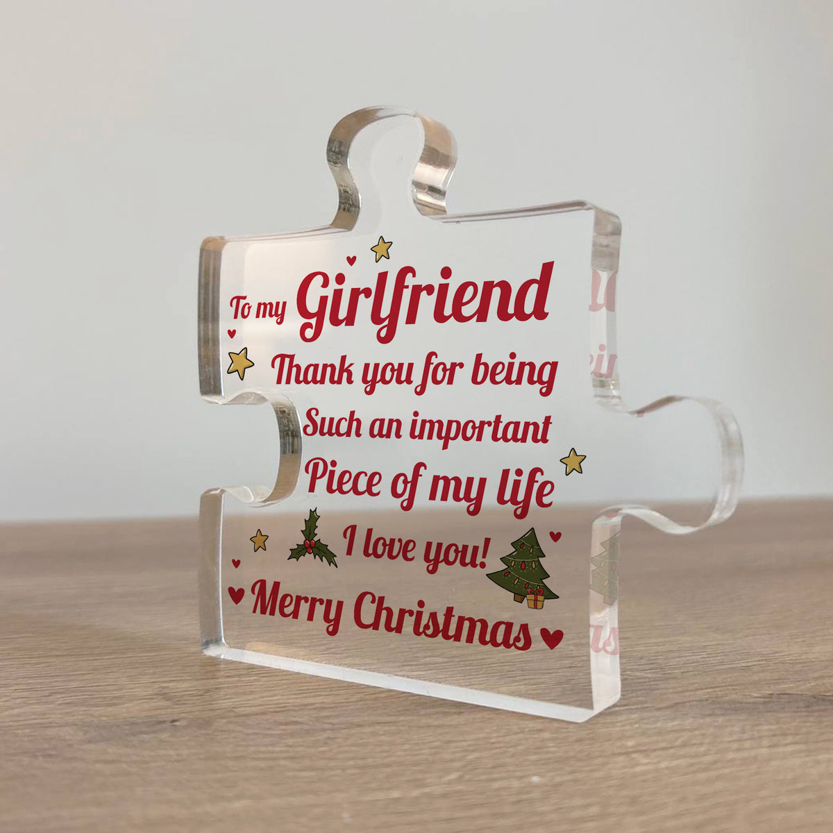 Gifts For Girlfriend Thank You Important Piece Of My Life