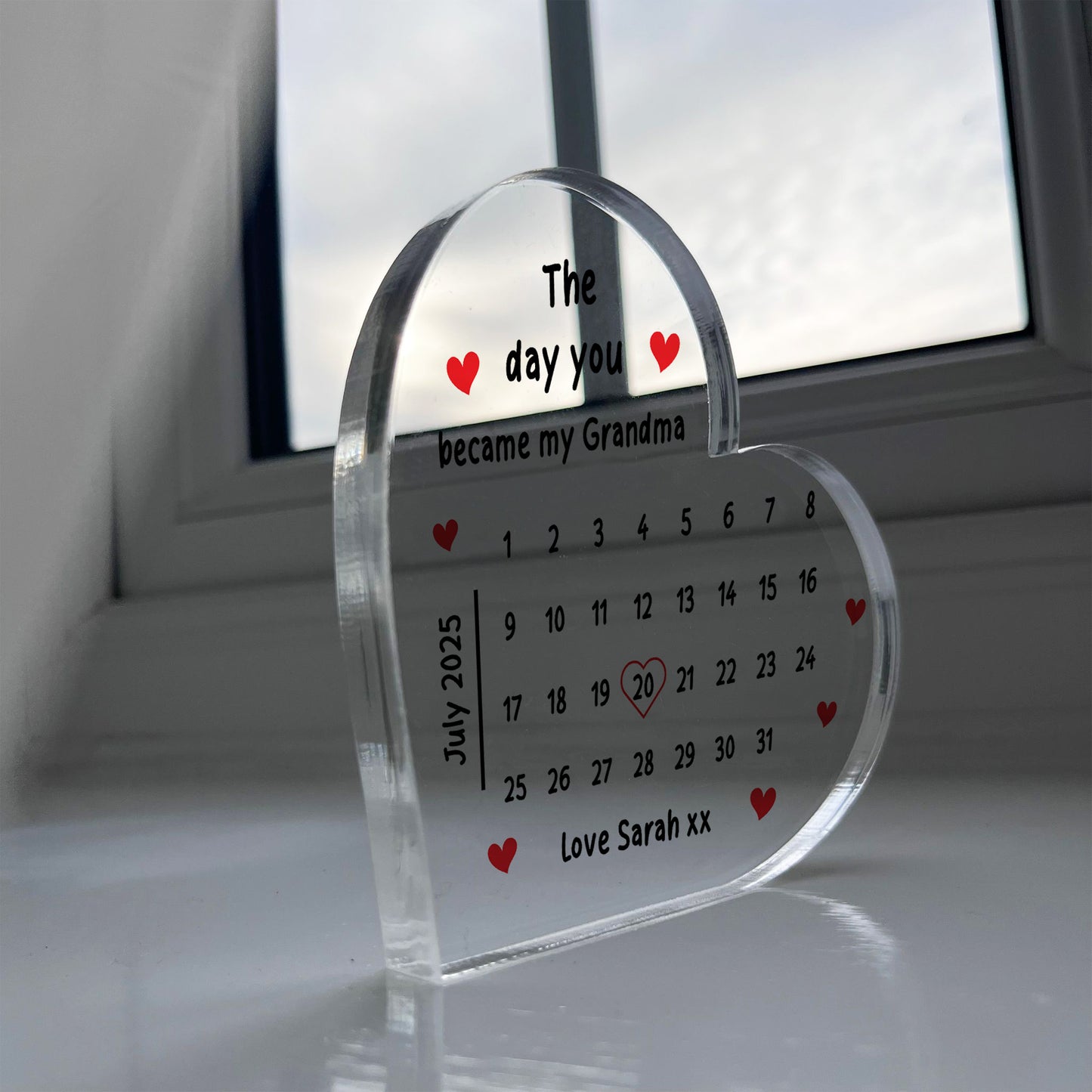 Grandma Gift Idea from Grandchildren Personalised Mother's Day
