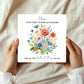 Birthday Card For Mum Mothers Day Card Thank You Card For Mum