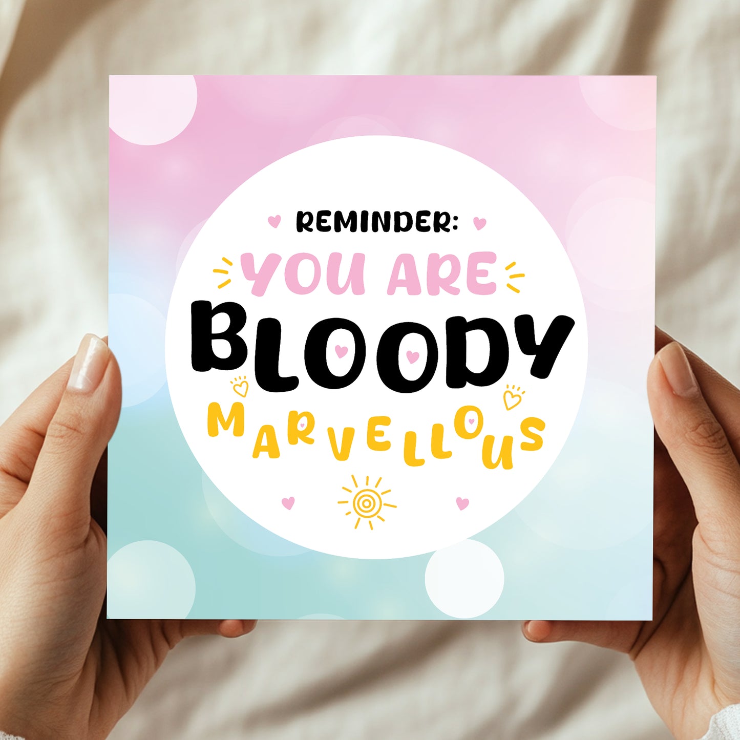 You Are Marvellous Appreciation Thank You Cards For Teachers