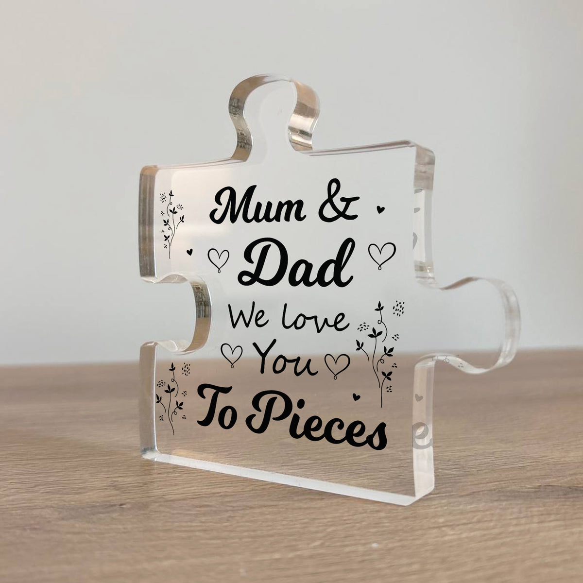 Gifts For Mum And Dad We Love You To Pieces Gift From Daughter