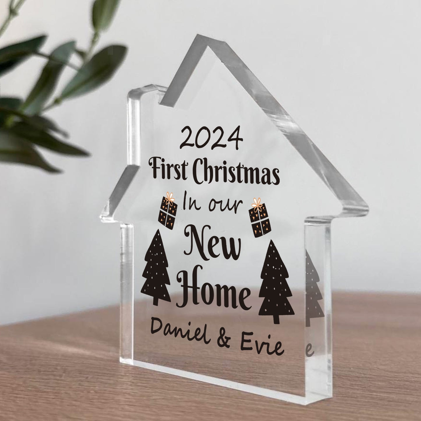 Personalised First Christmas In Our New Home Gifts for Friends