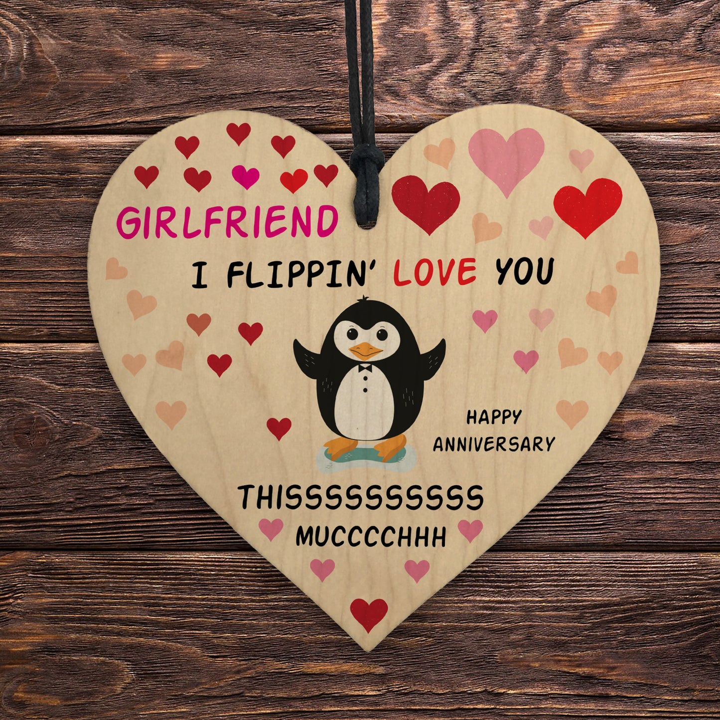 Funny Anniversary Gift For Girlfriend Penguin Gift