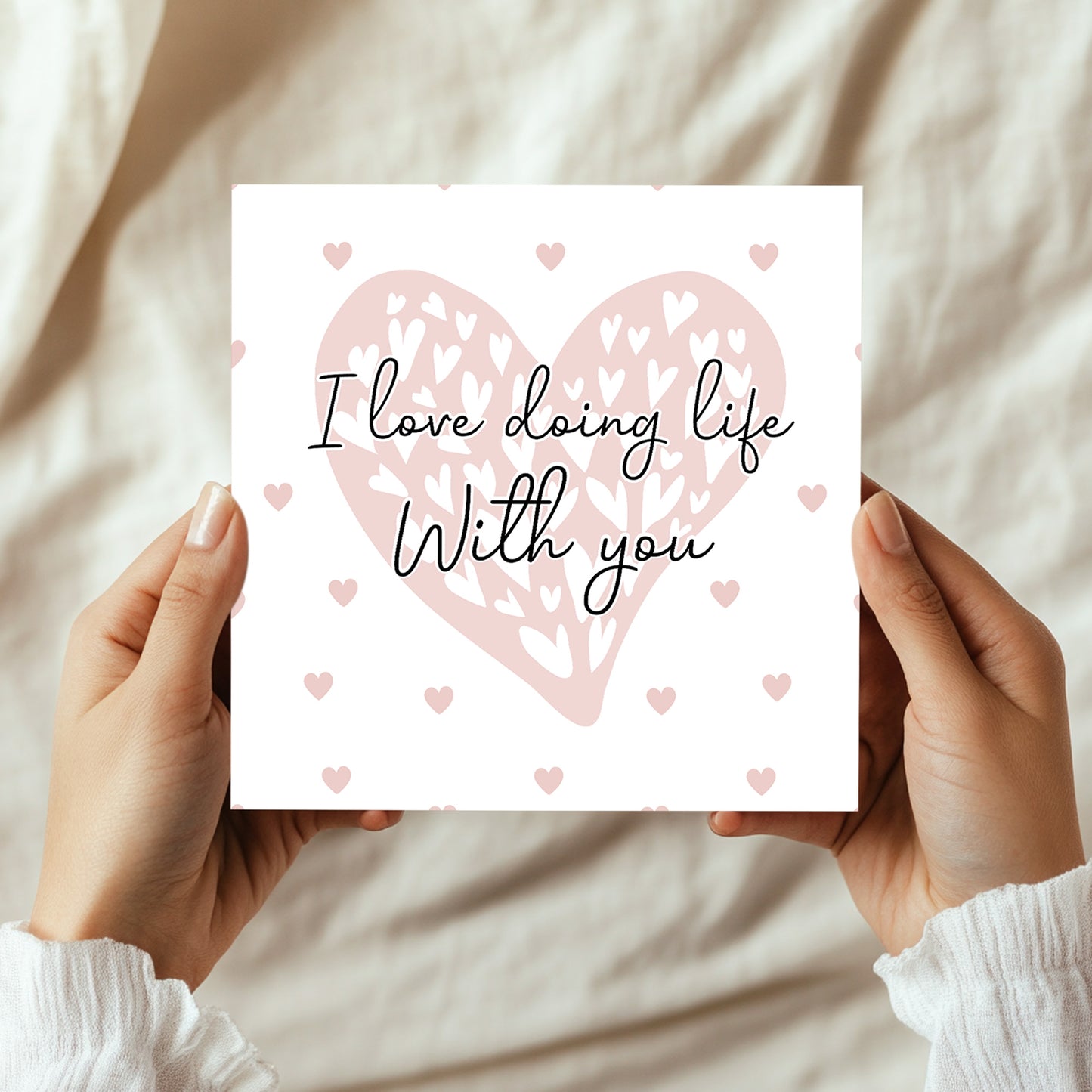 Valentines Day Card For Boyfriend Girlfriend Love Doing Life