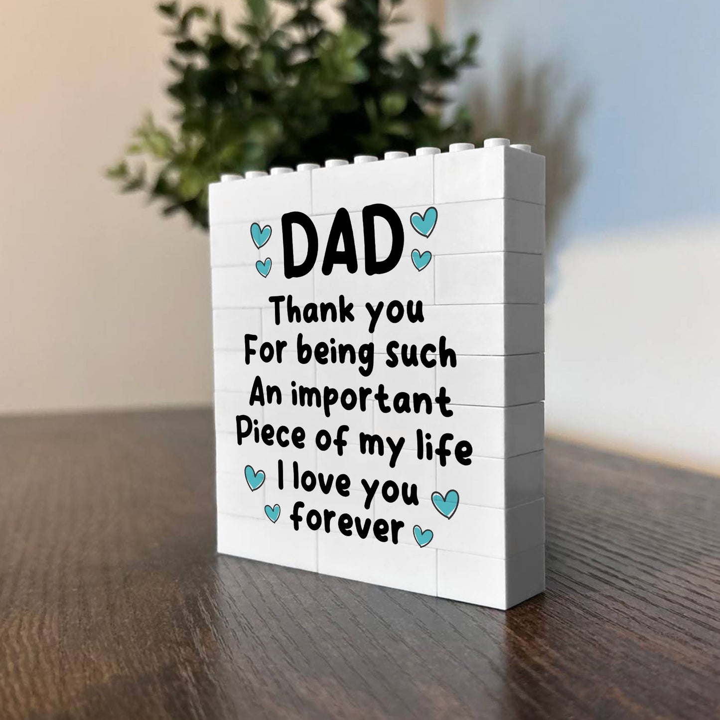 Dad Gift Building Block Puzzle Gift Thank You Gifts For Him Dad