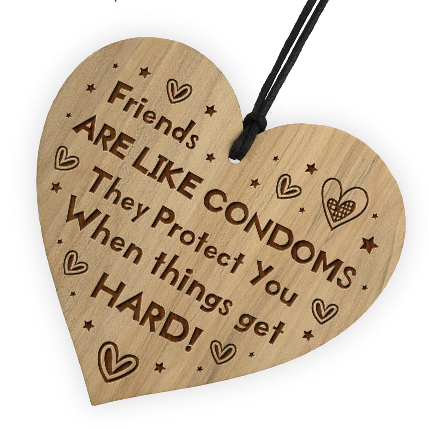 Friendship Sign Funny Friend Quote Birthday Christmas Gift