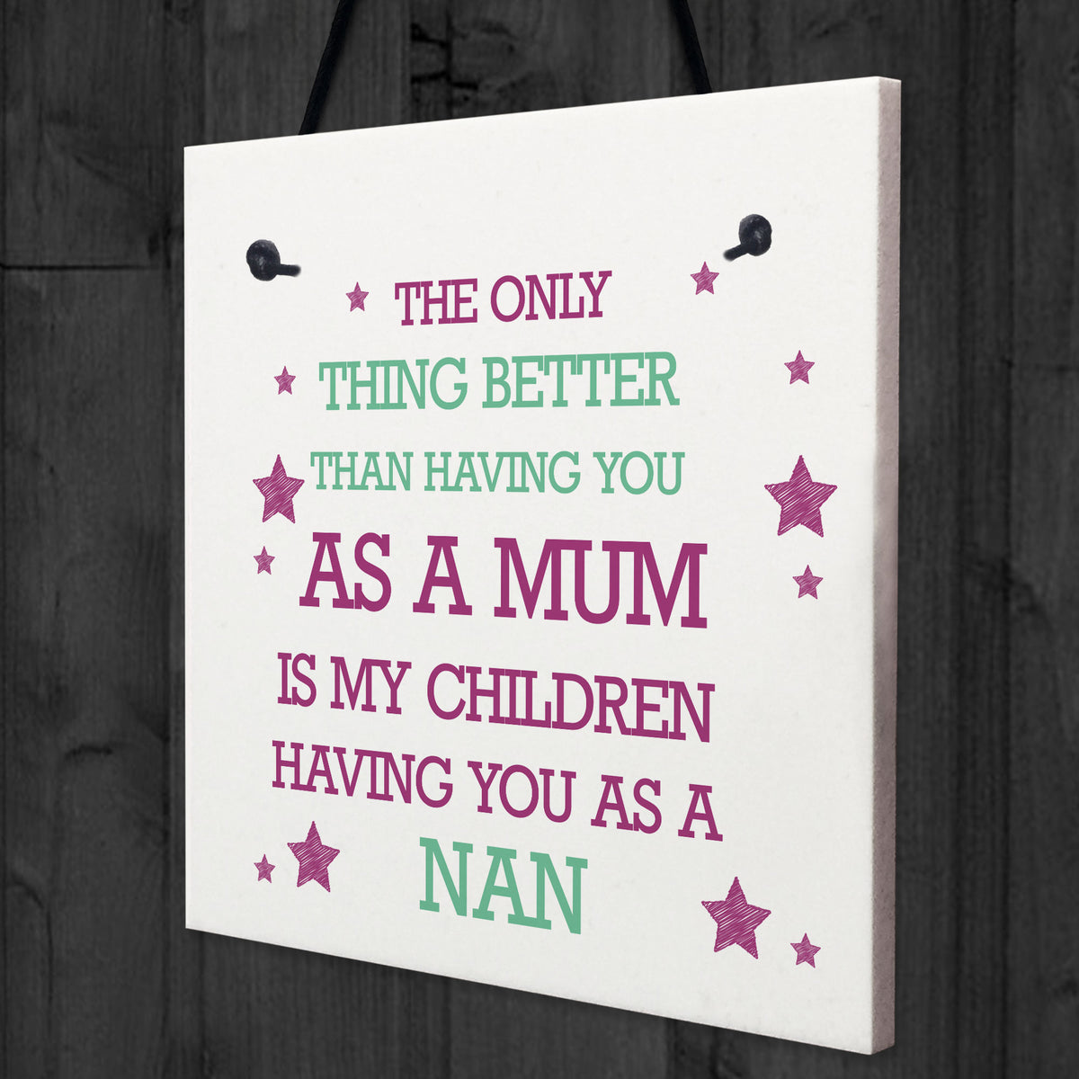 Mum and Nan Gifts Mum Birthday Gifts Mother's Day Christmas Gift