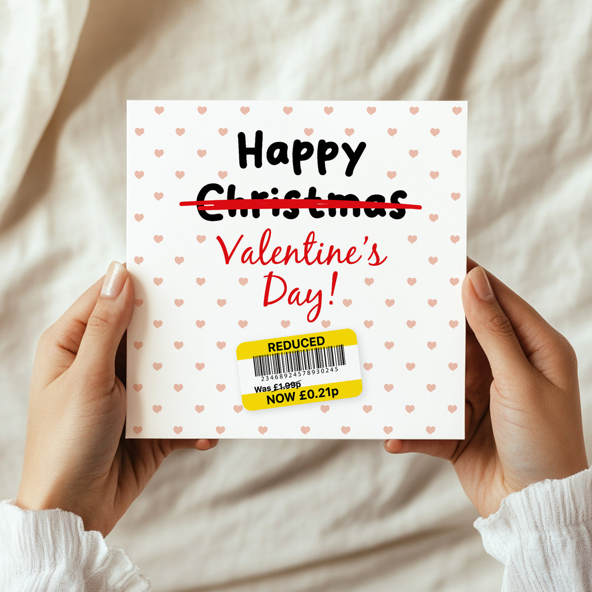 Funny Valentines Day Card For Boyfriend Girlfriend Reduced