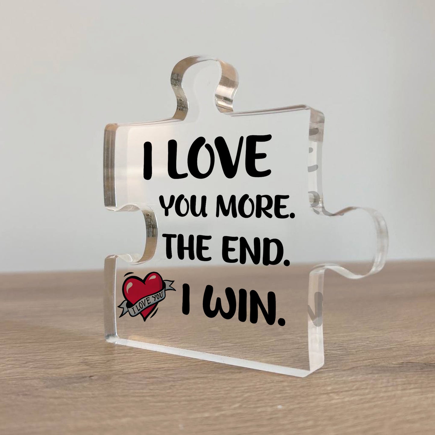 Love Acrylic Plaque Boyfriend Gifts for Him Husband Gifts