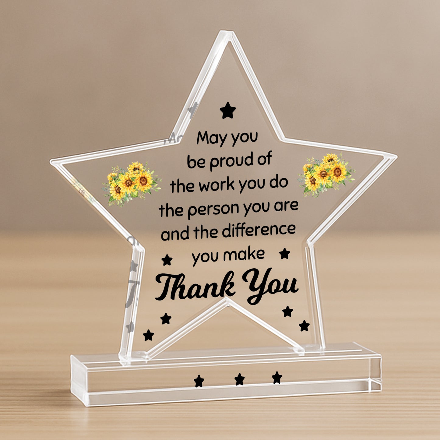 Thank You Gifts For Him Her Star Plaque Coworker Going Away