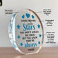 Good Friends Gift Ornament Sentimental Present Acrylic Plaque