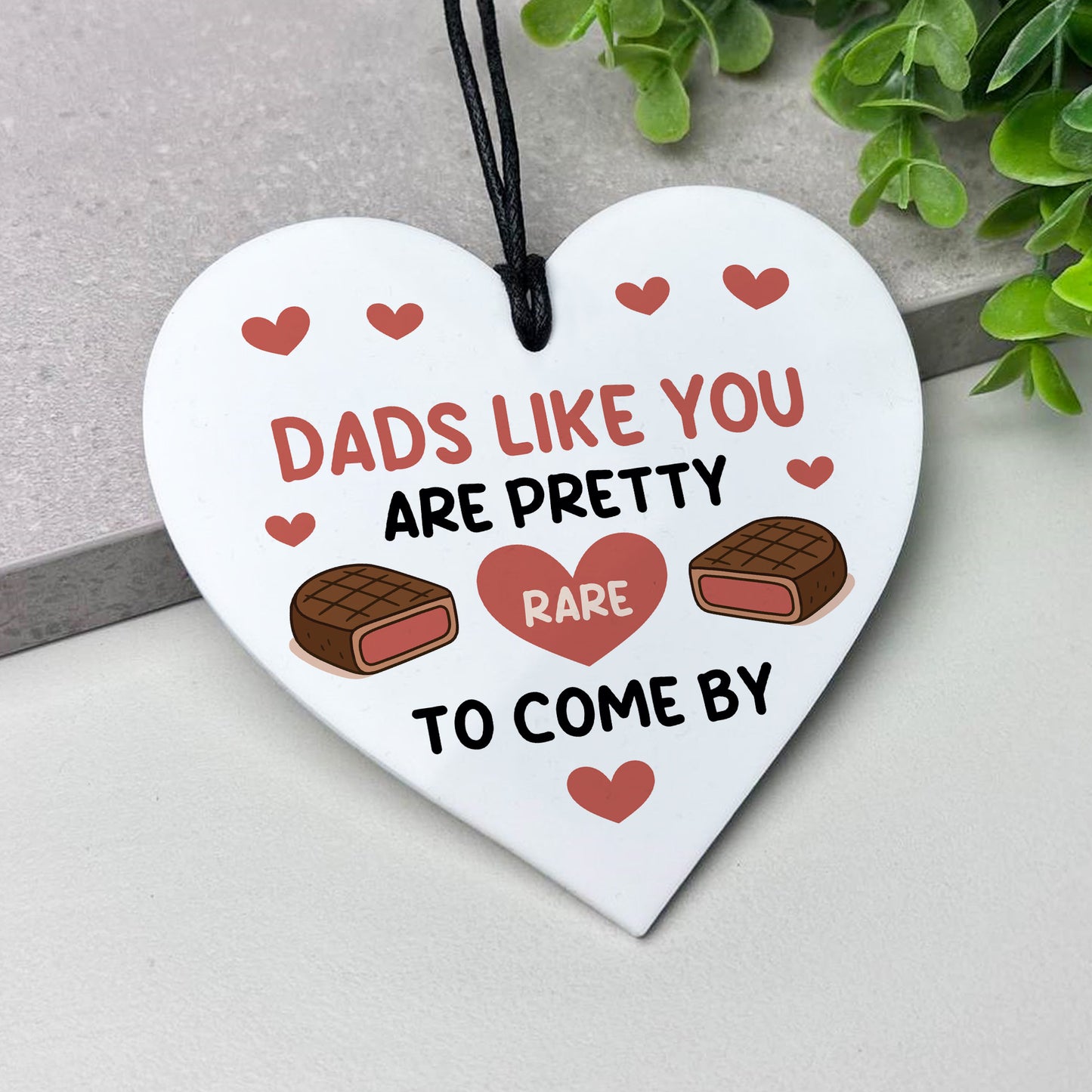 Funny Gifts For Dad Dads Rare To Come By Heart Plaque Dad Gifts