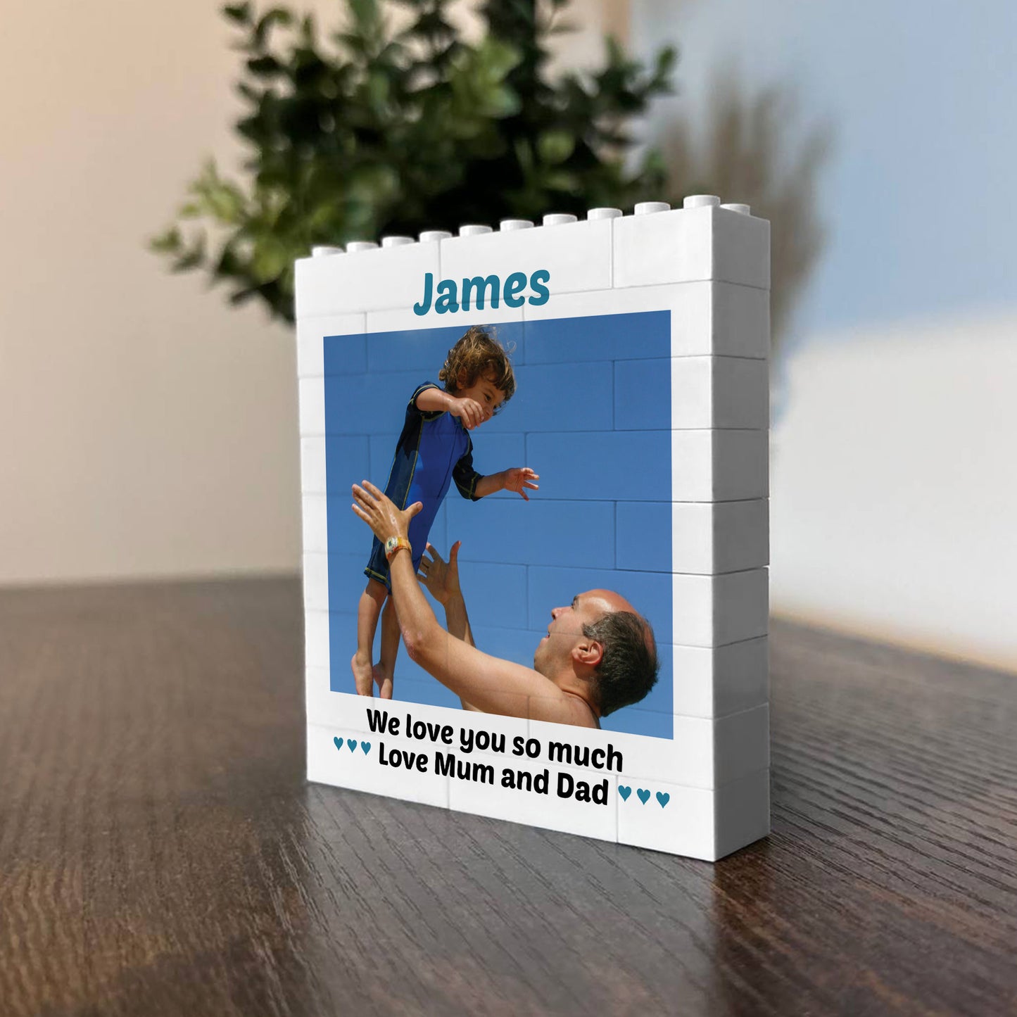 Son Gifts From Mum And Dad Brick Photo Block Gift For Birthday