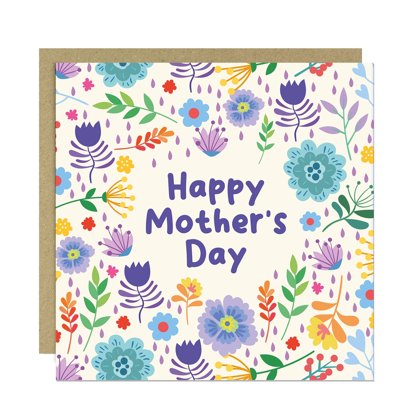 Floral Happy Mothers Day Card Pack Mothers Day Cards Set Of 6