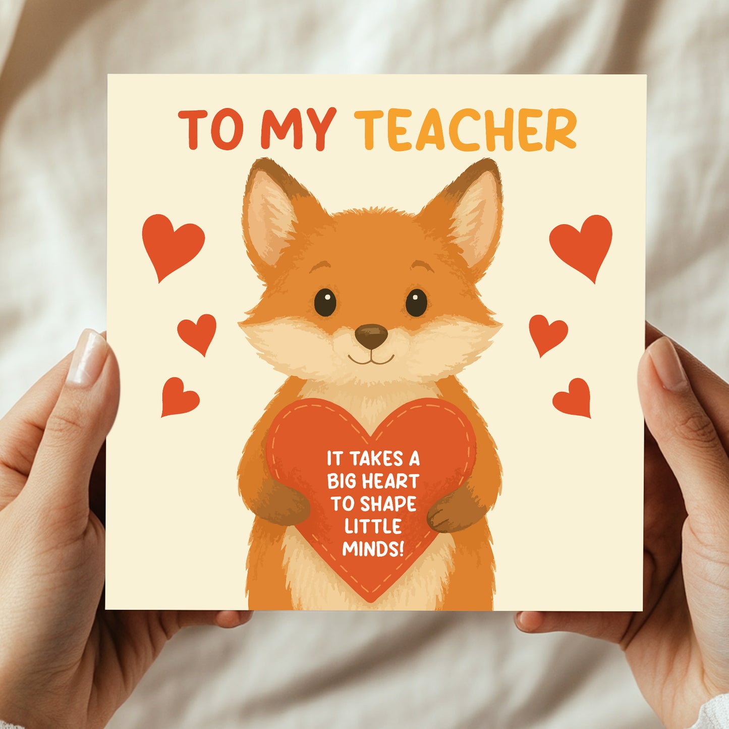 Teacher Appreciation Thank You Cards Thank You Greeting Card