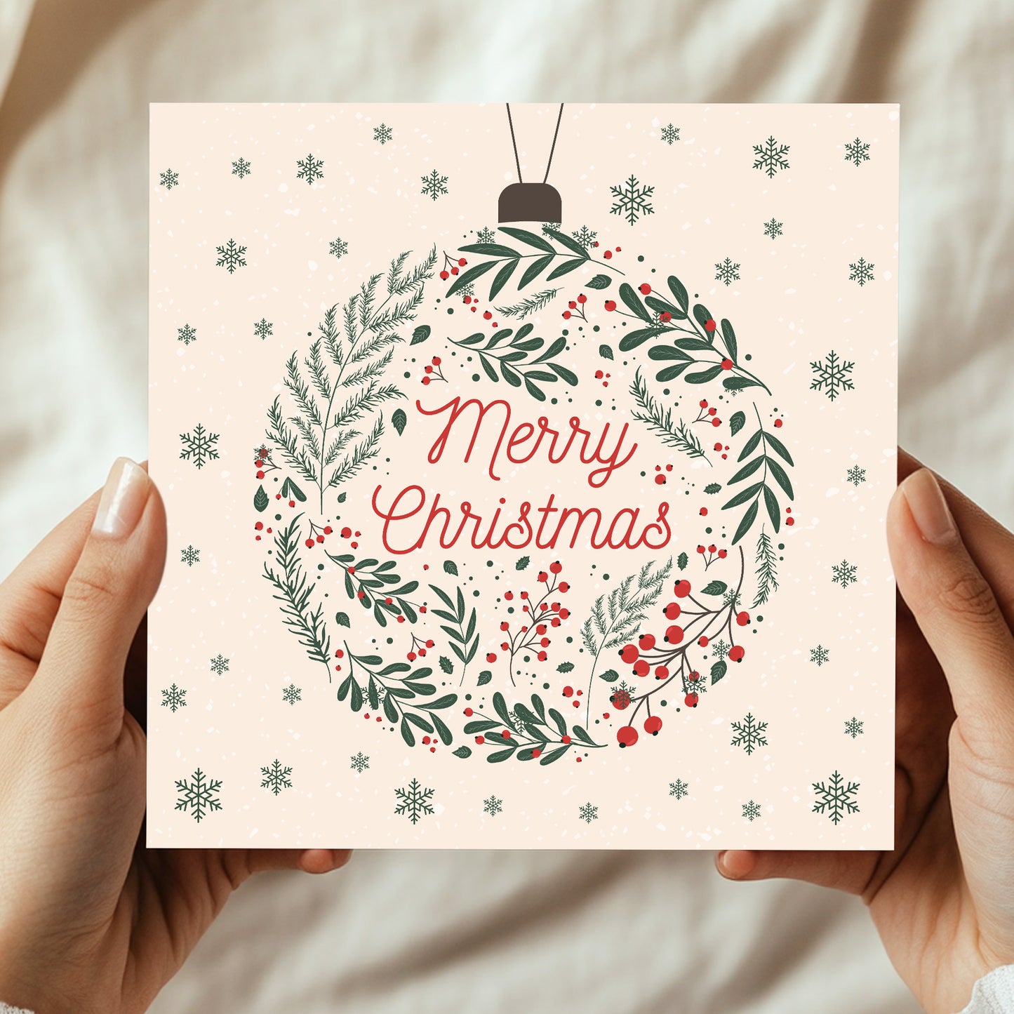 Christmas Card For Him Her Merry Christmas Card For Friends Fam