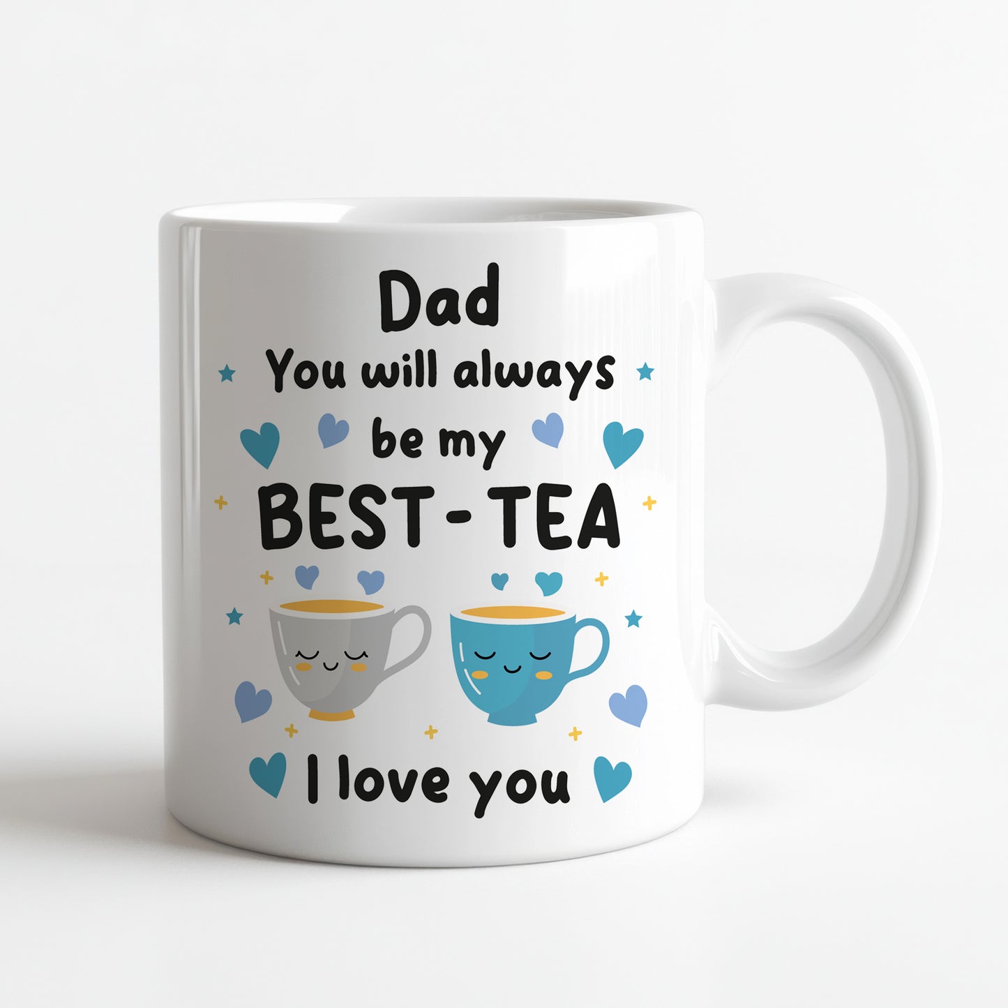 Dad Mug and Coaster Gift From Daughter Father and Daughter Gifts