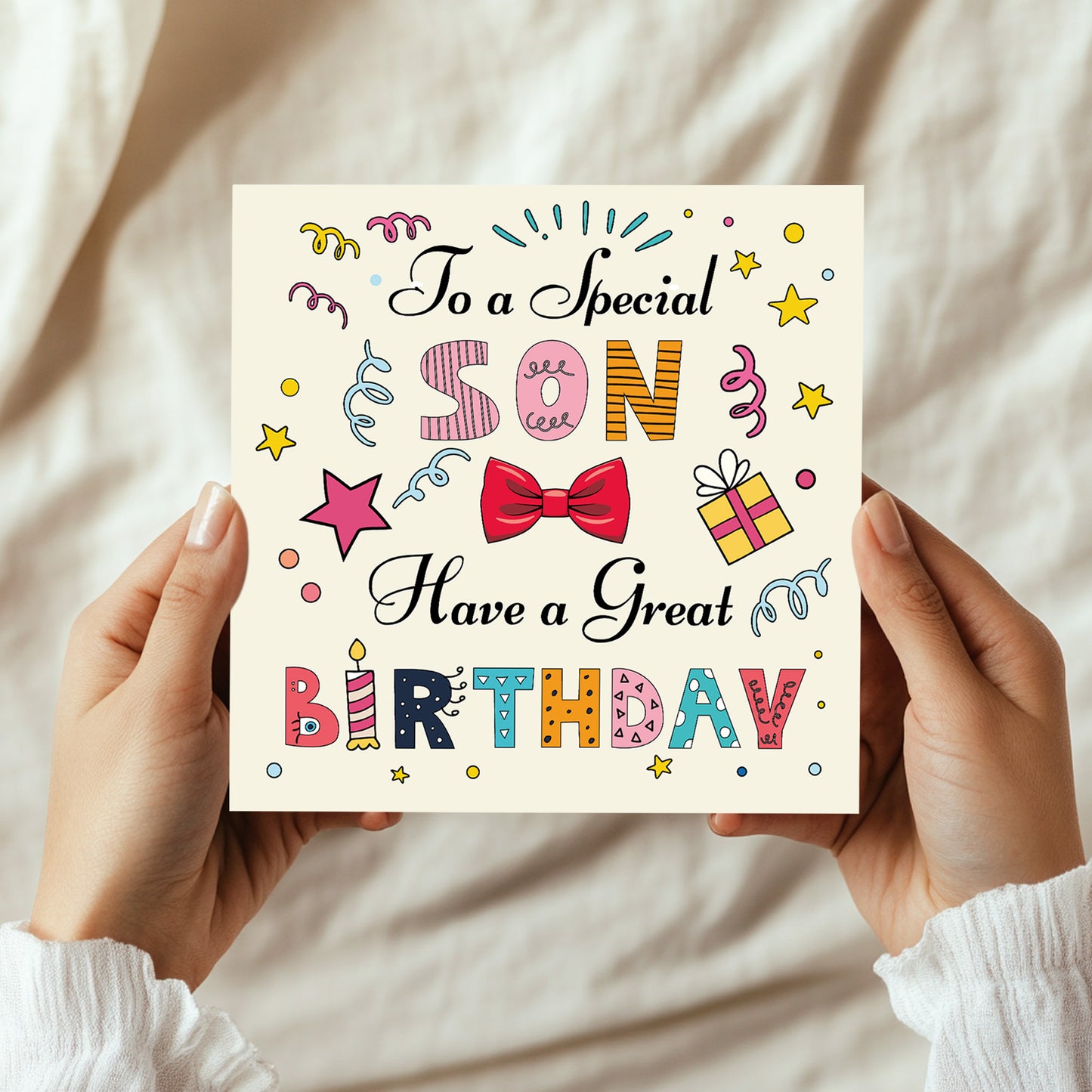 Son Birthday Card Kids Happy Birthday Card For Son Birthday Card