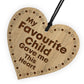 Favourite Child Gift Novelty Keepsake For Mum Or Dad