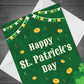 St Patricks Day Card For Friends Family Loved Ones