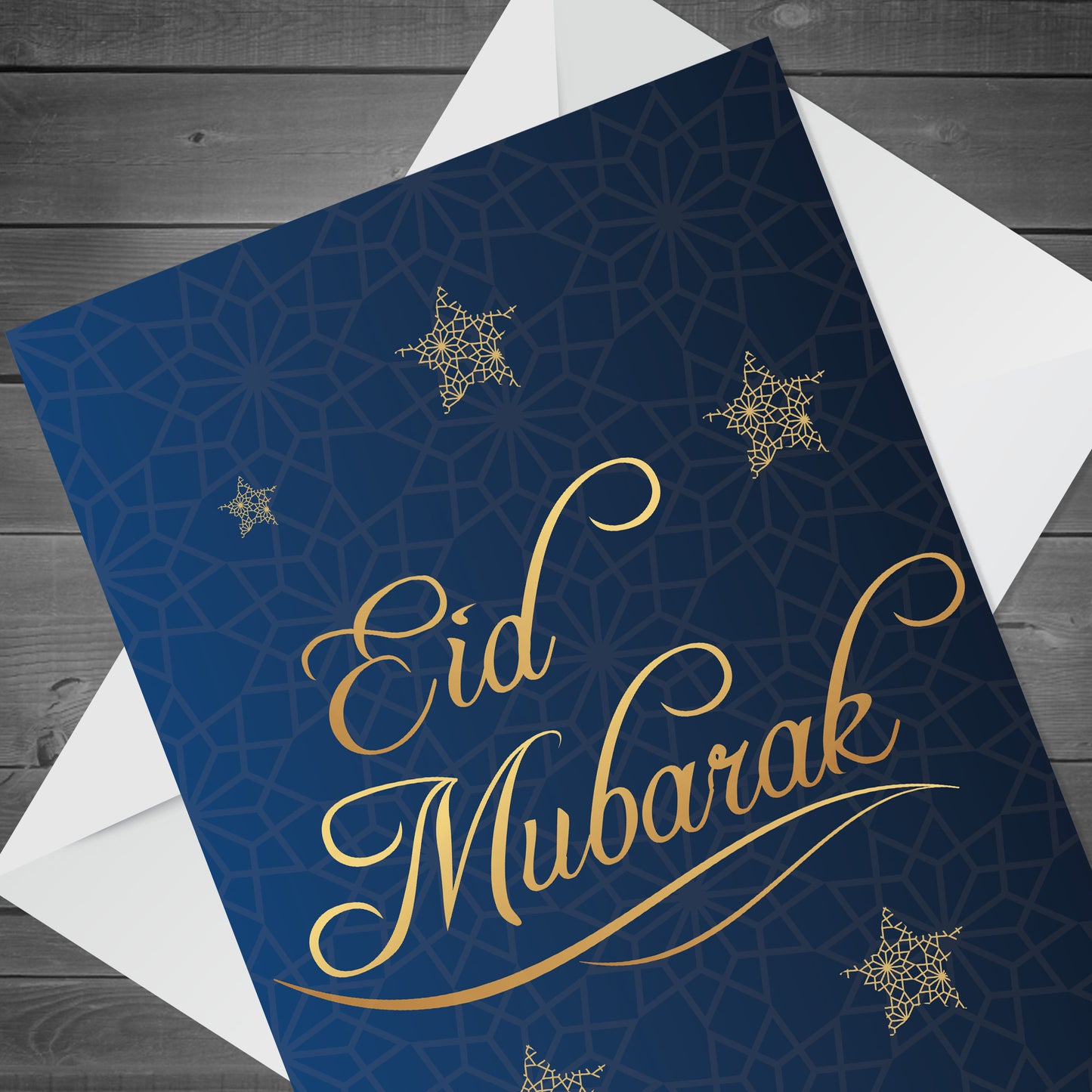 Eid Mubarak Greeting Card  Islamic Eid Mubarak Cards For Family