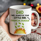 Funny Dad Ceramic Mug Gift From Daughter Novelty Fathers Day