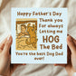 Best Dog Dad Ever Card For Fathers Day From The Dog Fathers Day