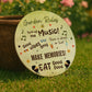 Garden Rules Wall Sign Garden Signs and Plaques Novelty Gift