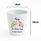 10th Wedding Anniversary Gifts For Wife Couple Gift Plant Pot