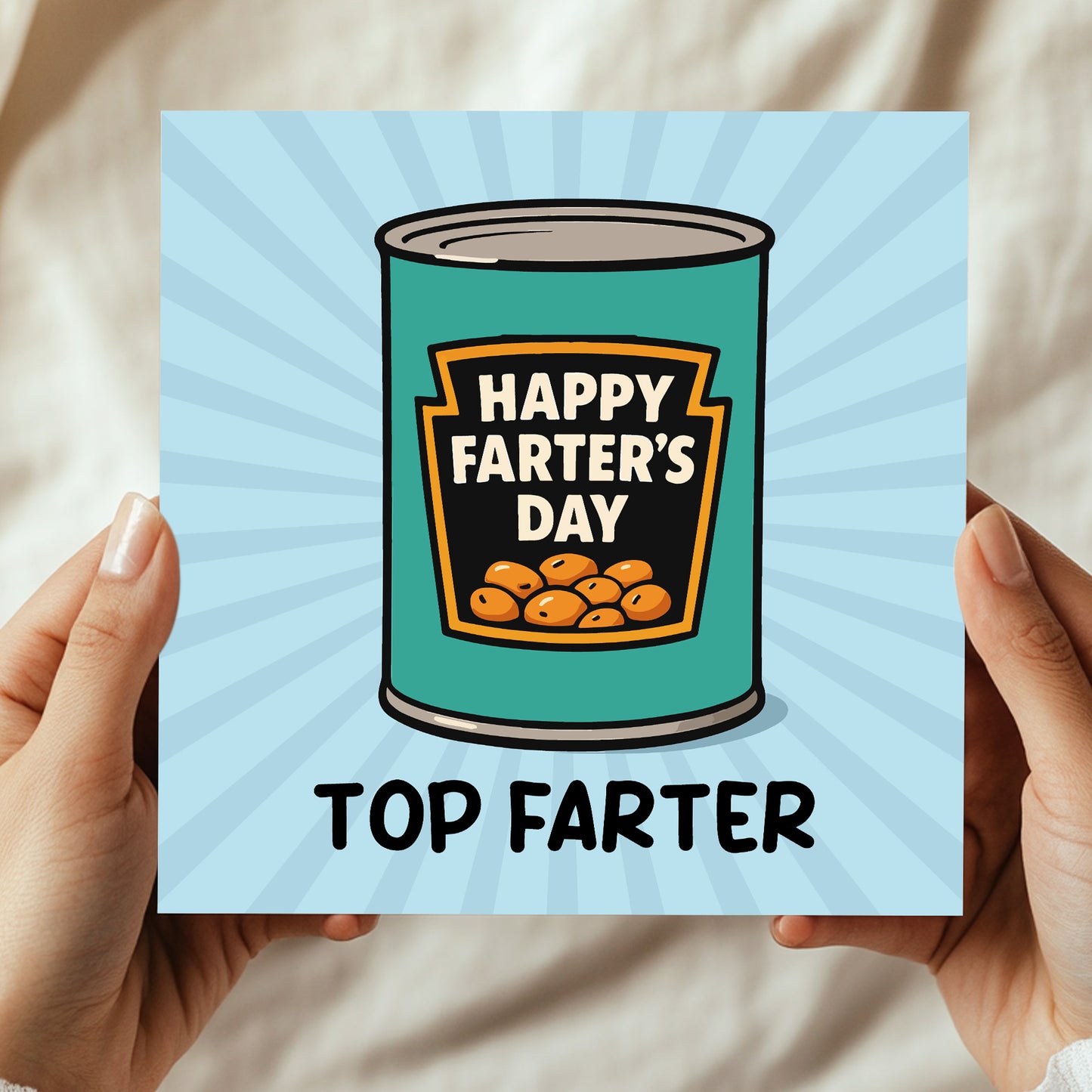Funny Cards For Dad For Fathers Day TOP FARTER Dad Card