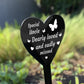 Uncle Memorial Stake In Loving Memory of Uncle Graveside Marker