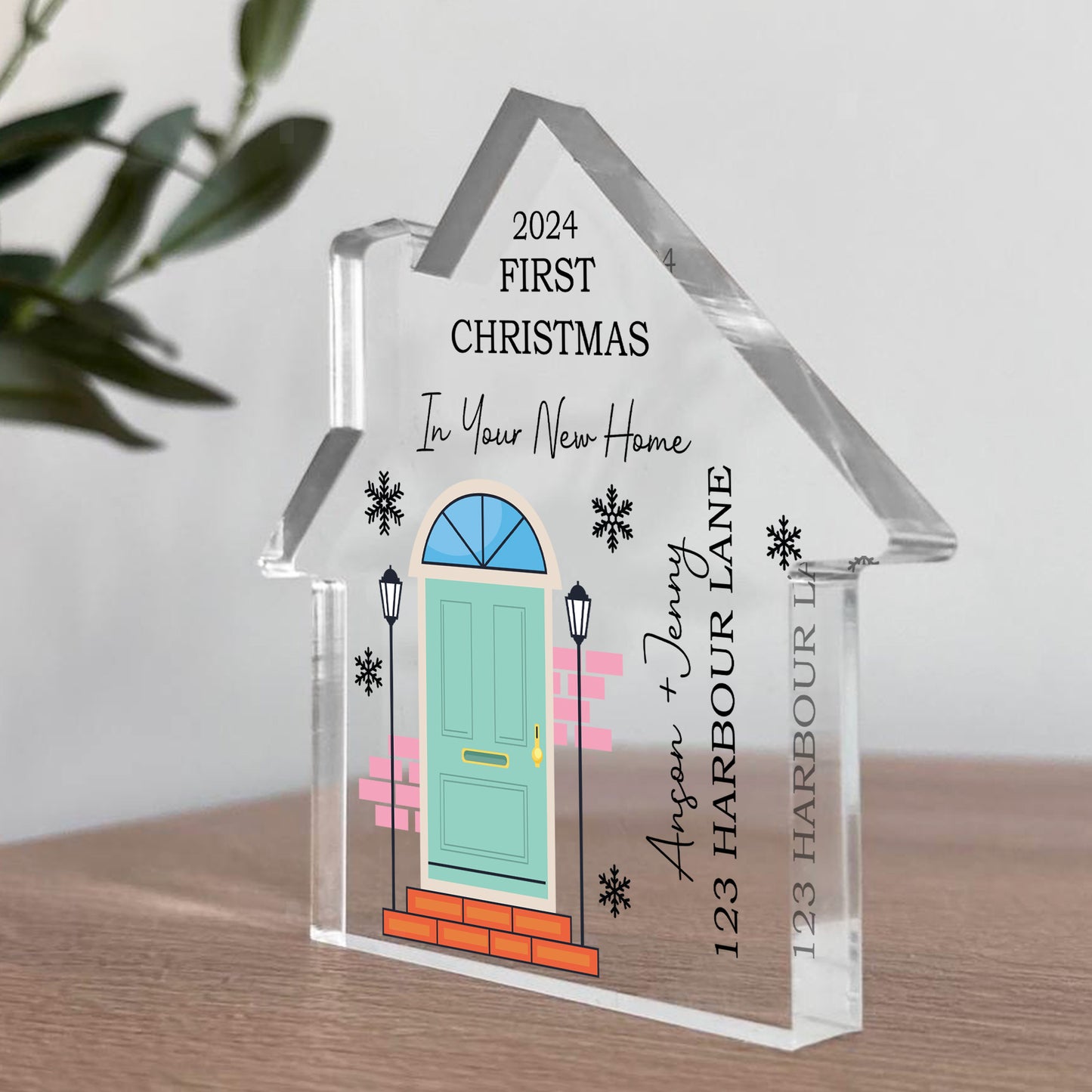 Personalised First Christmas in Your New Home Gifts For Family