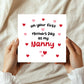 1st Mothers Day Card For Nanny Mothers Day Card With Envelope