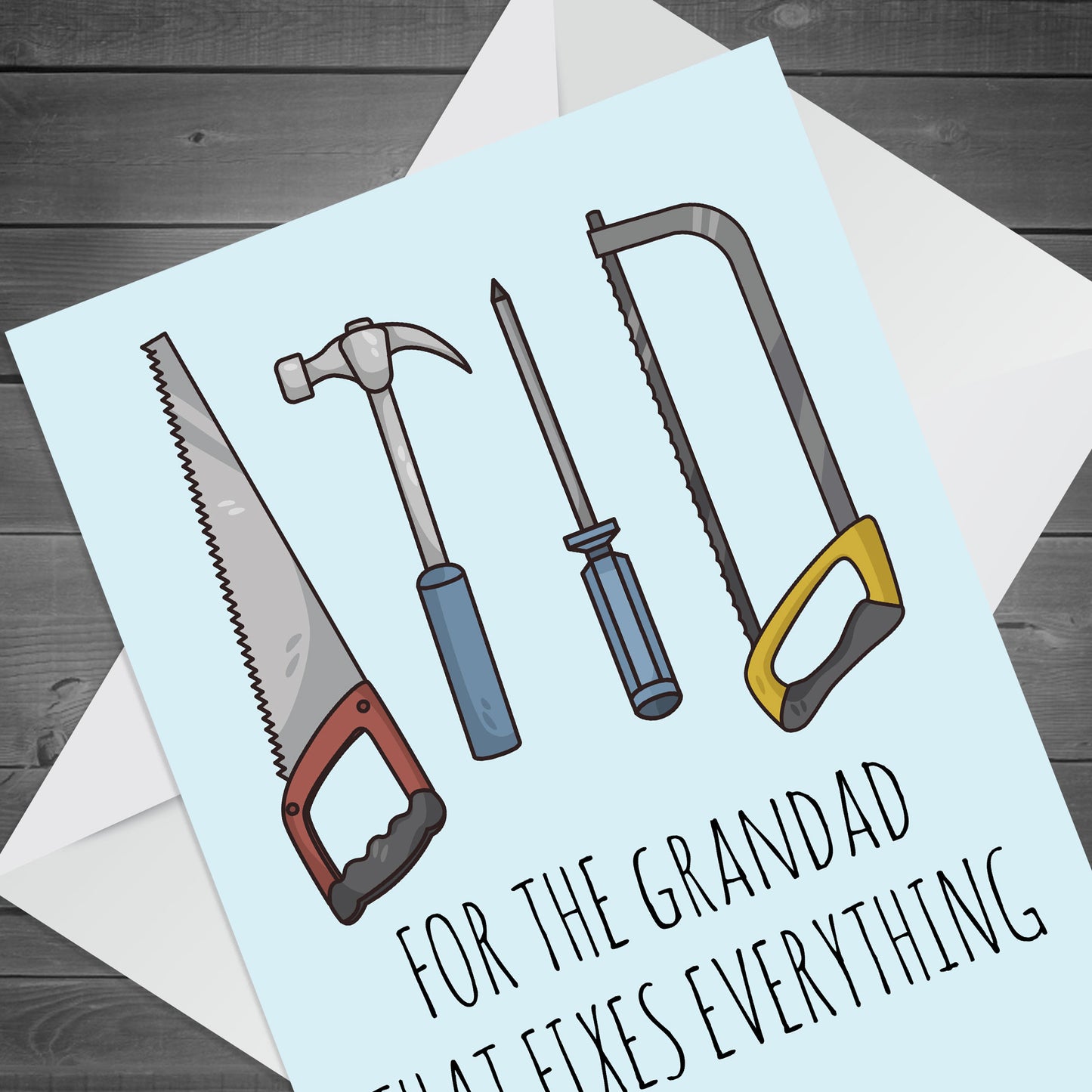 Funny Card For Grandad Fathers Day Card With Envelope Birthday