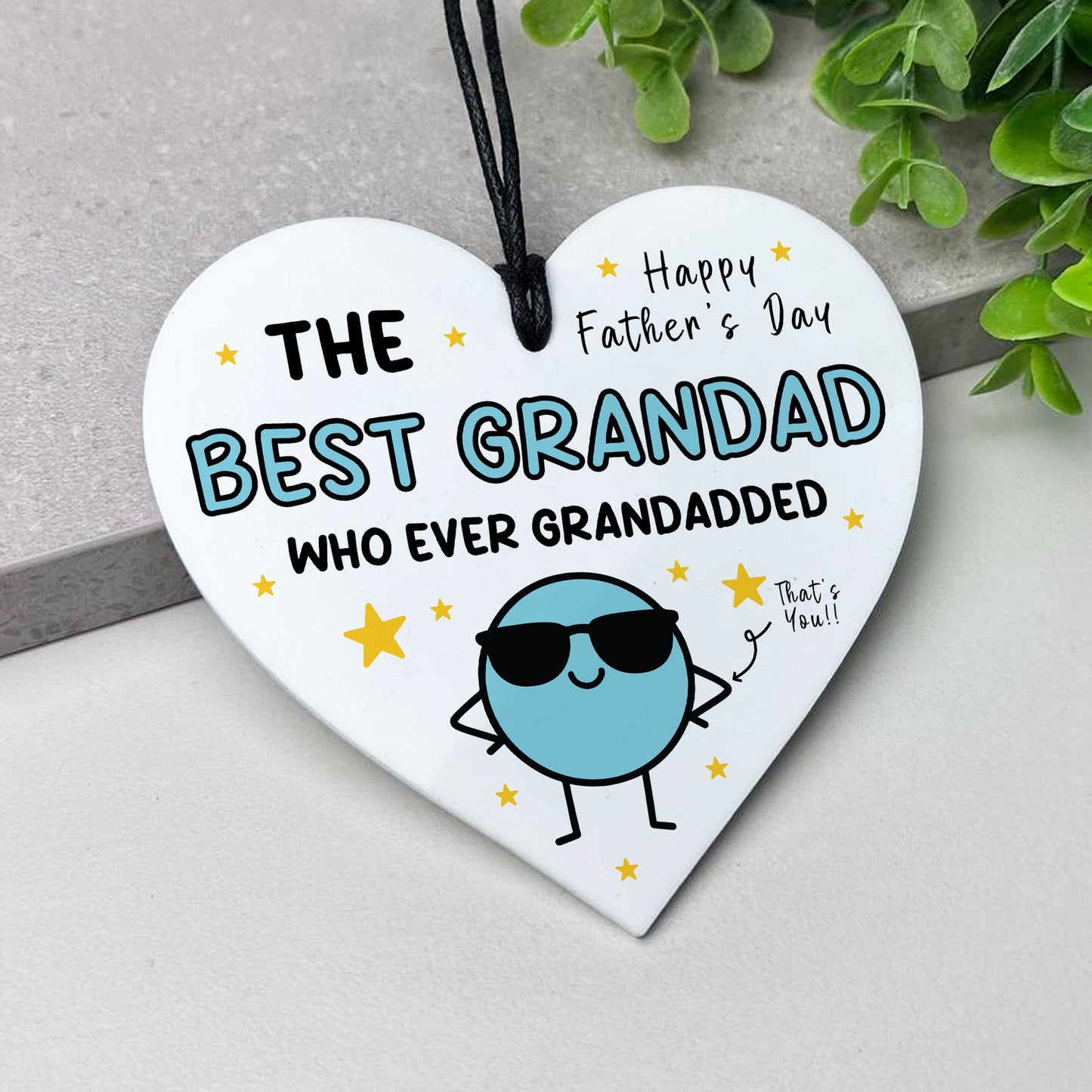 Fathers Day Gift For Grandad BEST GRANDAD Whoever Grandadded