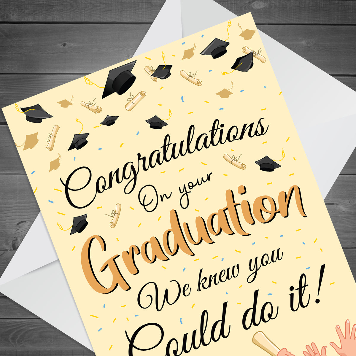 Graduation Card For Daughter Son Granddaughter Grandson