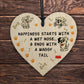 Dog Gifts For Dog Lovers Novelty Heart Plaque Gift For Dog Mum