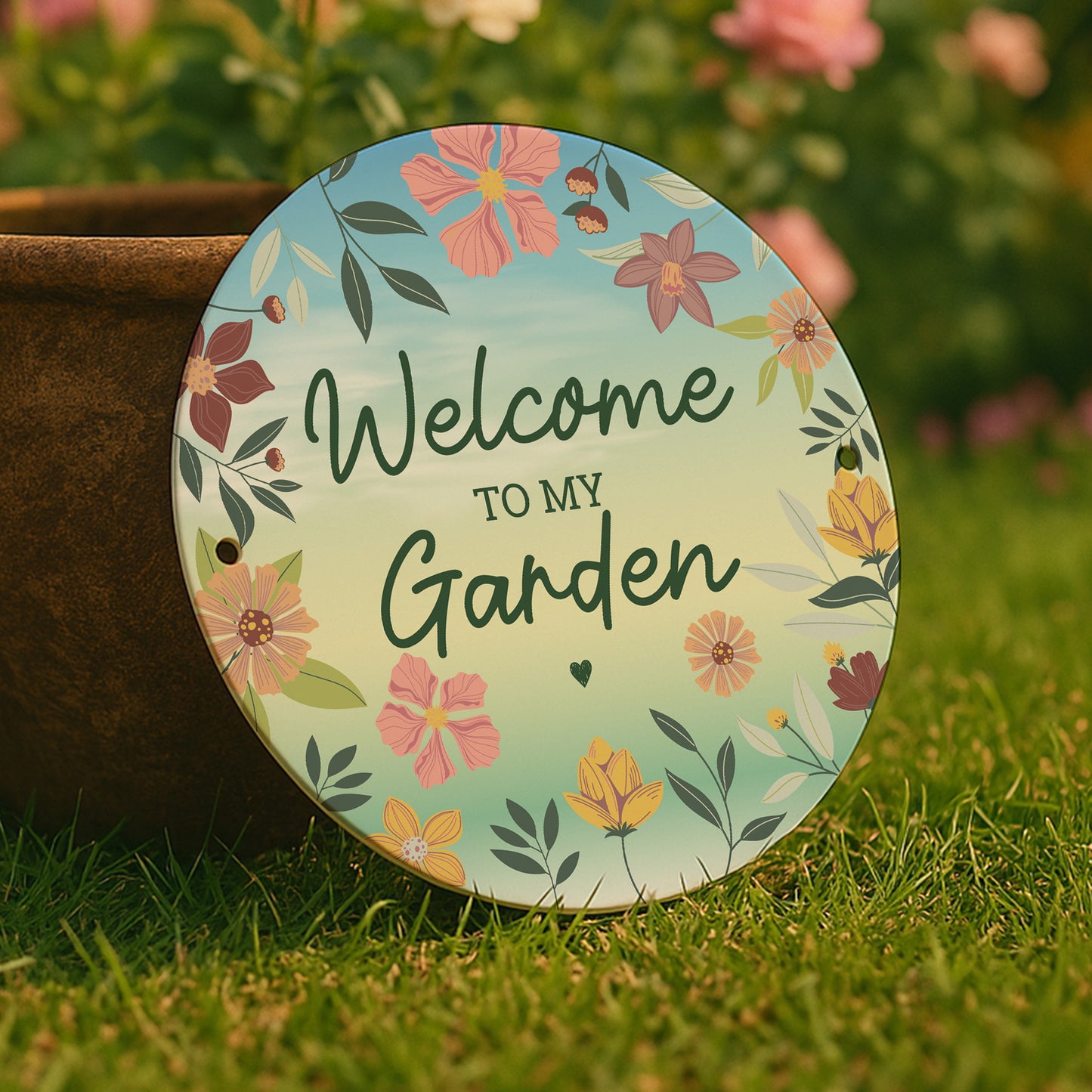 Welcome To My Garden Sign For Outside Shed Summerhouse Sign