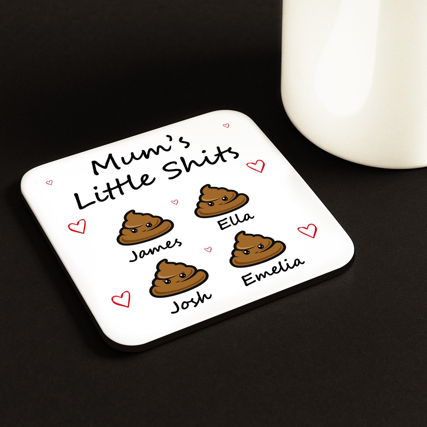 Personalised Gift For Mum Funny Mum Gift MUM COASTER