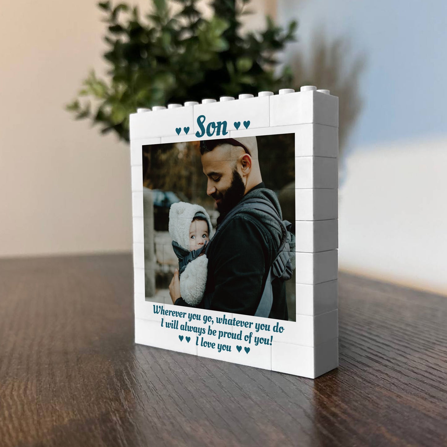 Gifts For Son Birthday From Mum And Dad Brick Photo Block